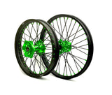 TITAN Wheel Set - Kawasaki KX250F/KX450F - Green