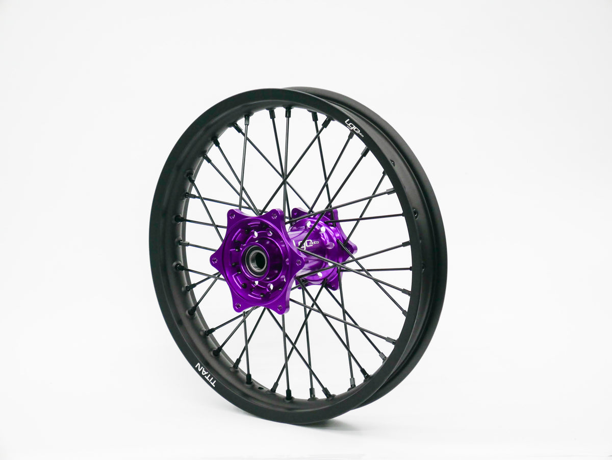 Purple hot sale bike spokes