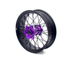 LGC Supermoto TITAN wheelset - KTM/GASGAS/HUSQ Stark - Purple