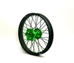 TITAN Wheel Set - Green - Kawasaki KX250F/KX450F