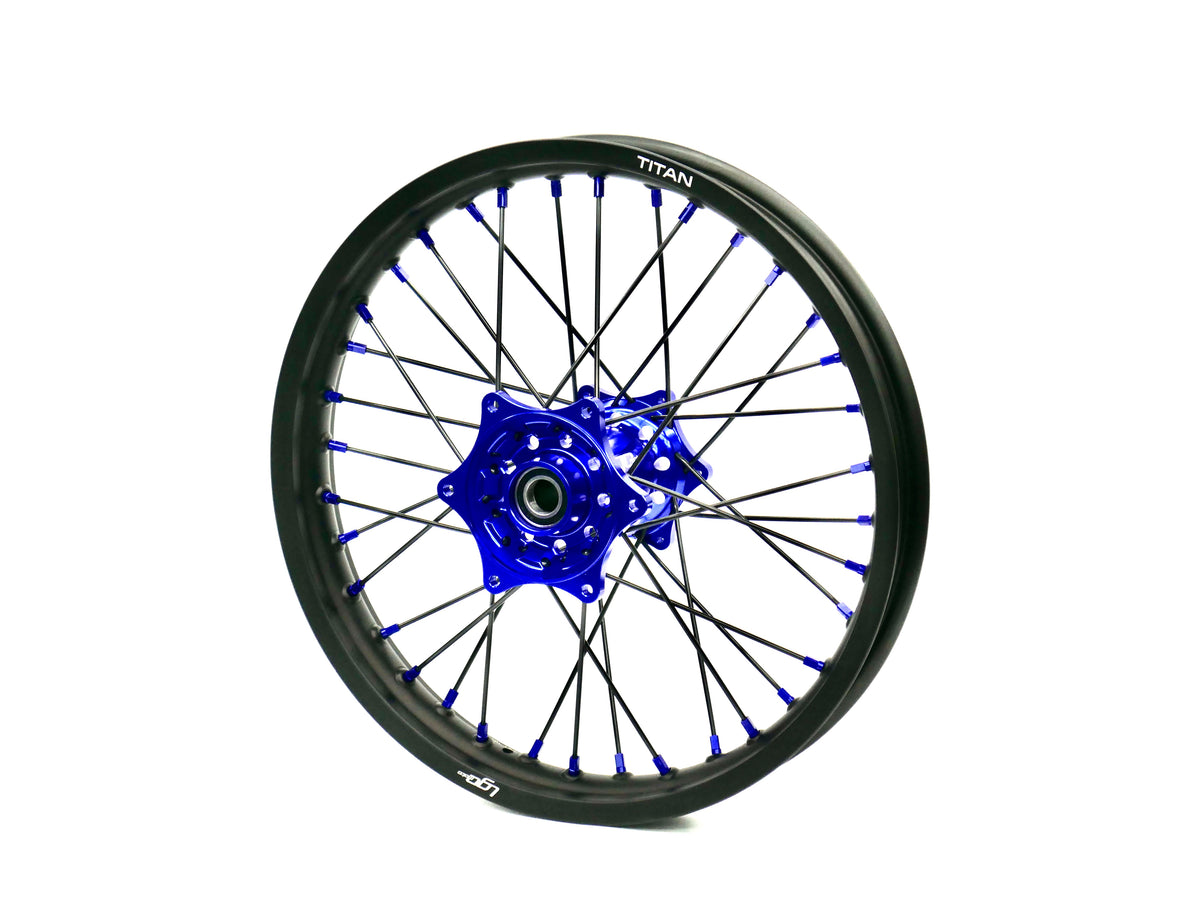 TITAN Wheel Set - YAMAHA YZ/YZF - Blue – LGC Moto