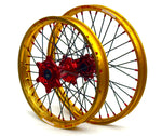 TITAN GOLD Wheel Set - Red - HONDA CRF250/450