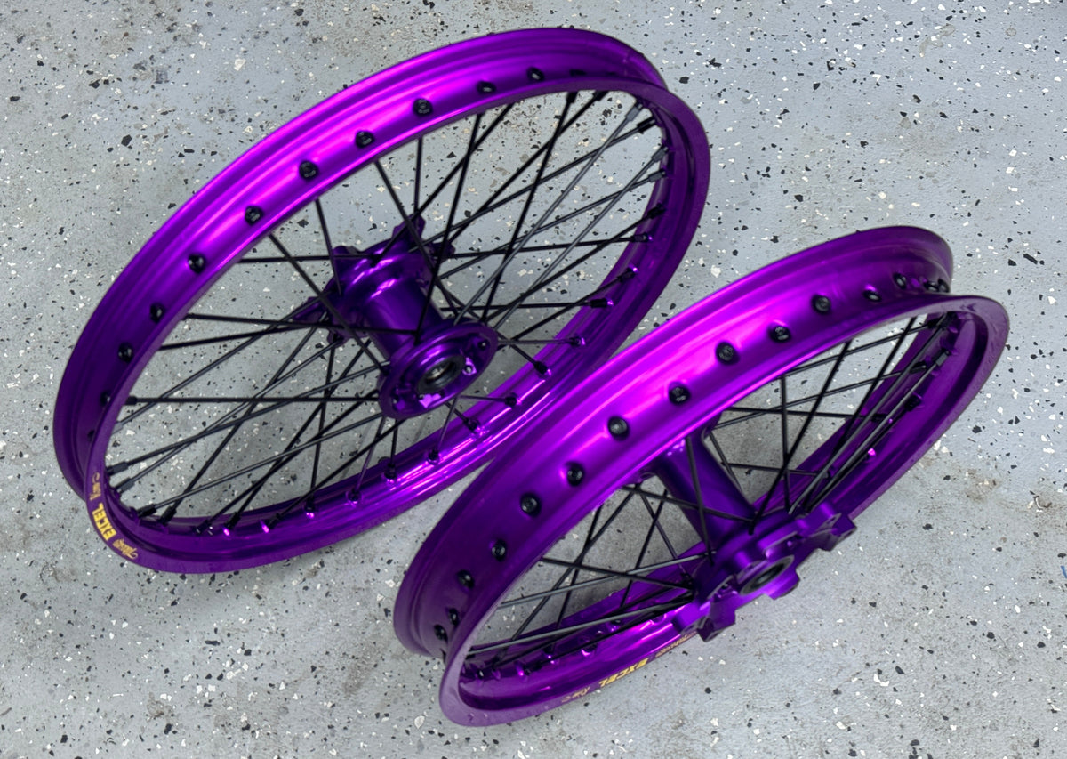 Custom PURPLE wheel set - KTM and Yamaha – LGC Moto
