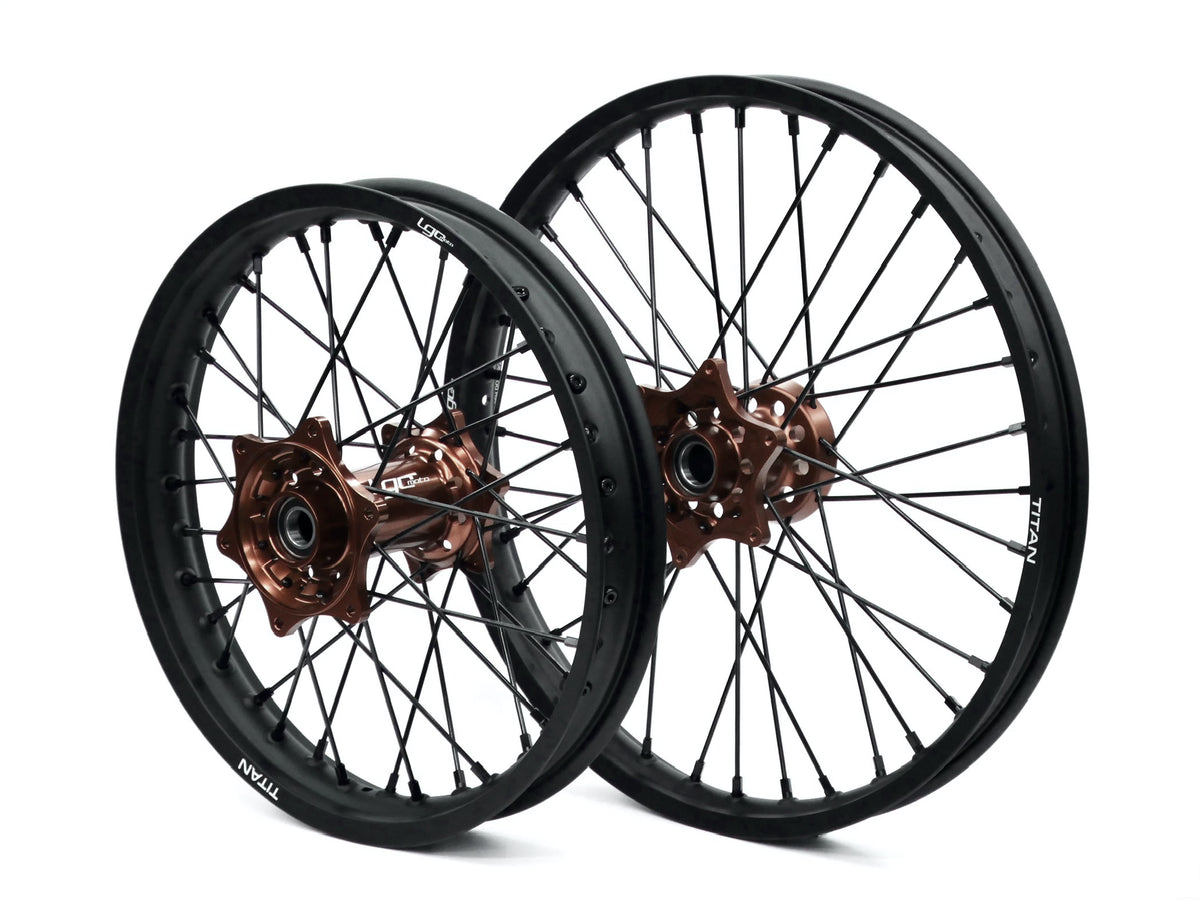 TITAN Wheel Set - Factory Brown - KTM/GASGAS/HUSQ – LGC Moto